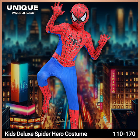 Kids Deluxe Spider Hero Costume
