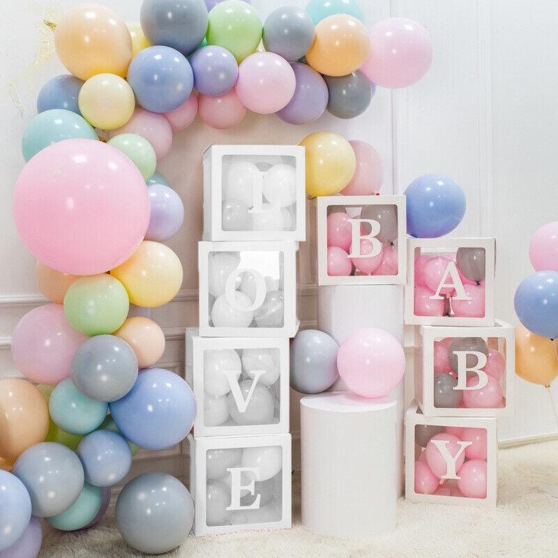 Baby Shower Decoration Transparent Balloon Box