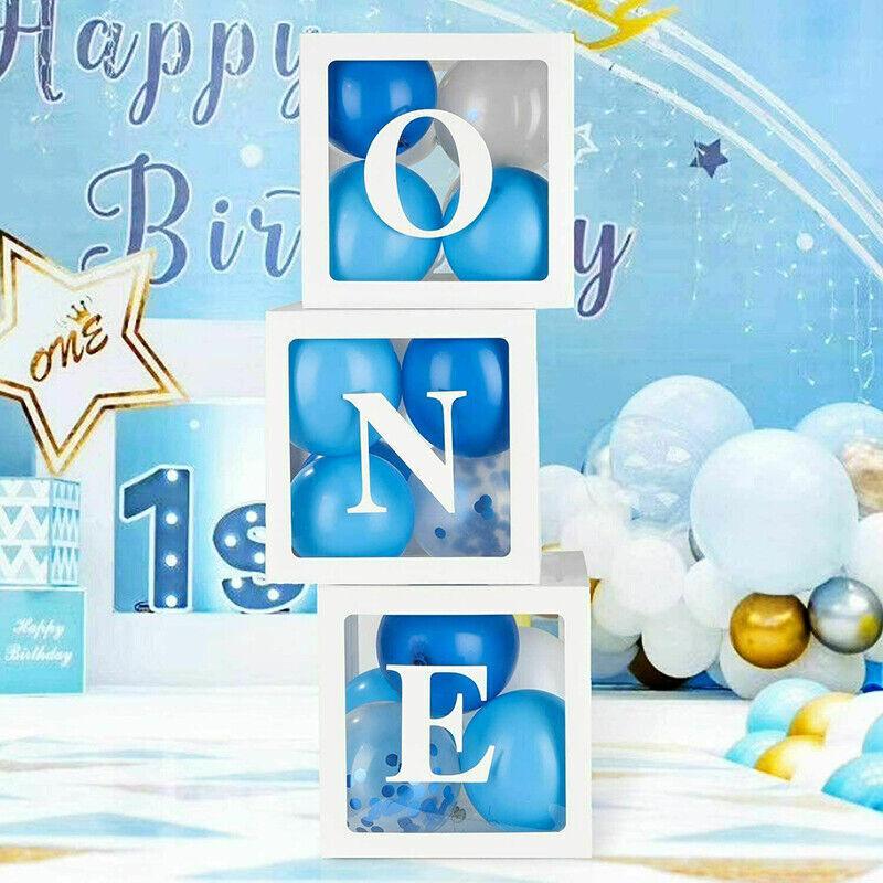 Baby Shower Decoration Transparent Balloon Box
