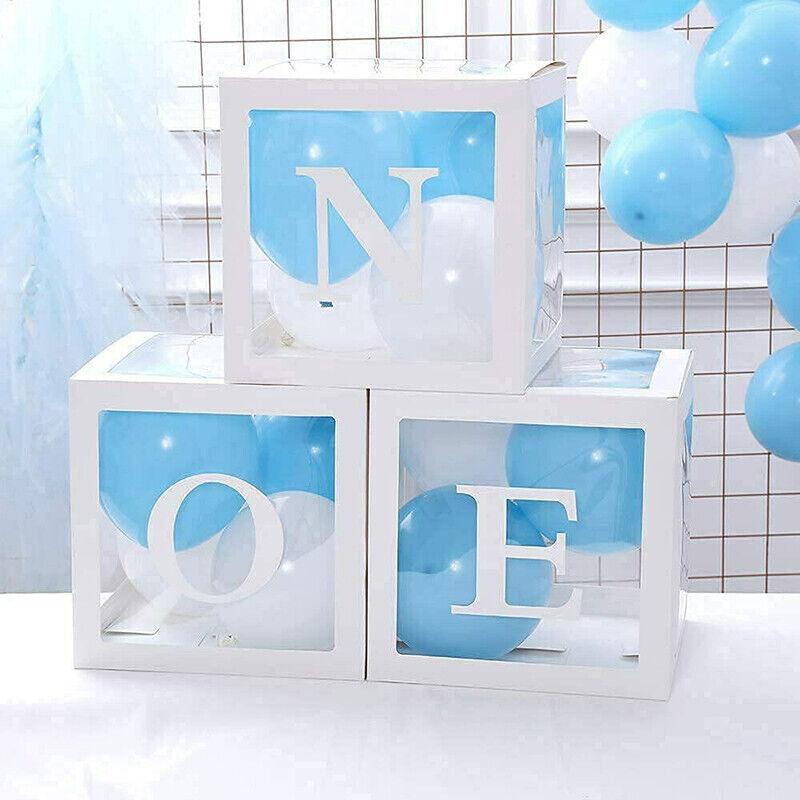 Baby Shower Decoration Transparent Balloon Box