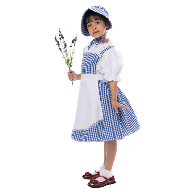 Dorothy Blue Gingham Dress for Girls