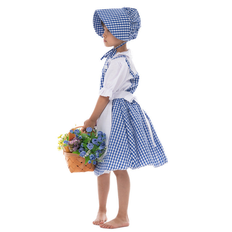 Dorothy Blue Gingham Dress for Girls