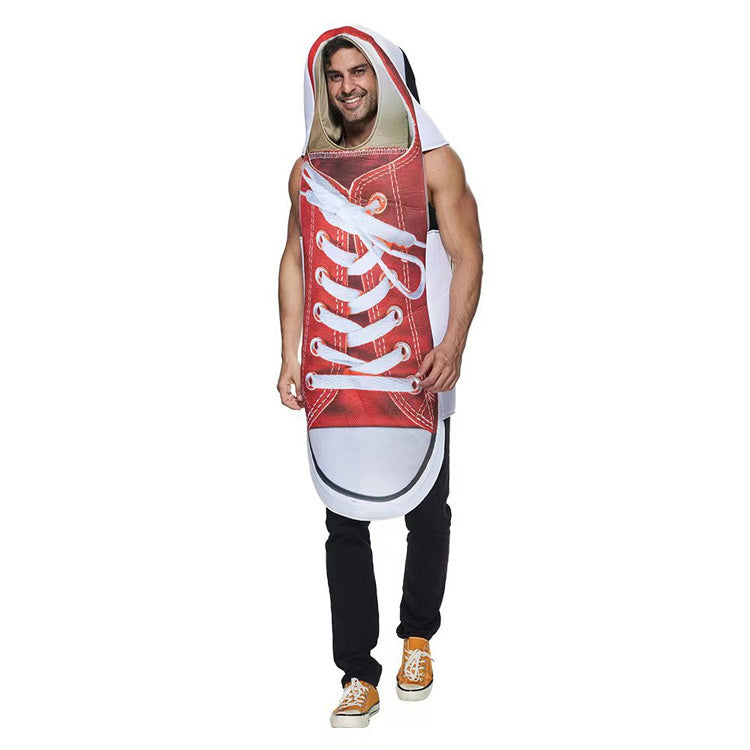 Funny Canvas Shoe Costume for Men