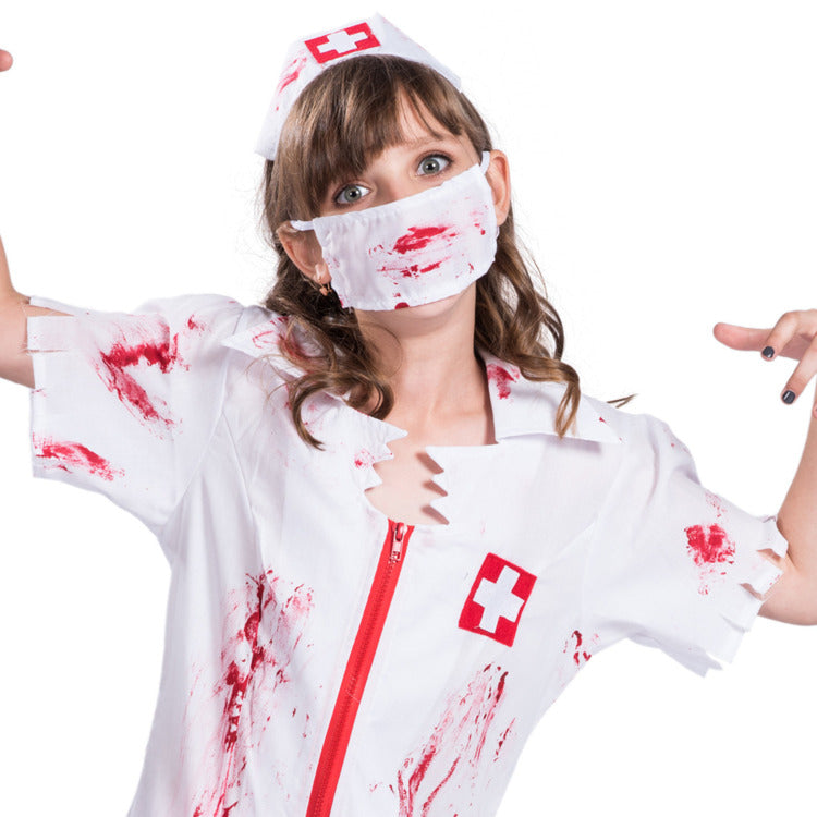 Girls' Bloody Nurse Costume