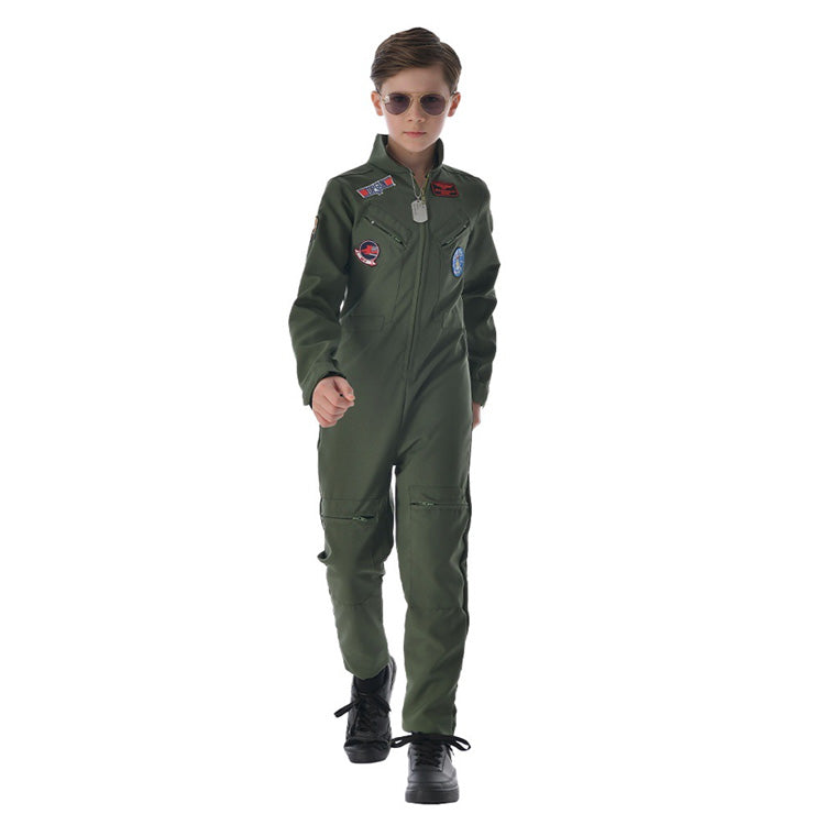 Kids’ Pilot Flight Suit Costume