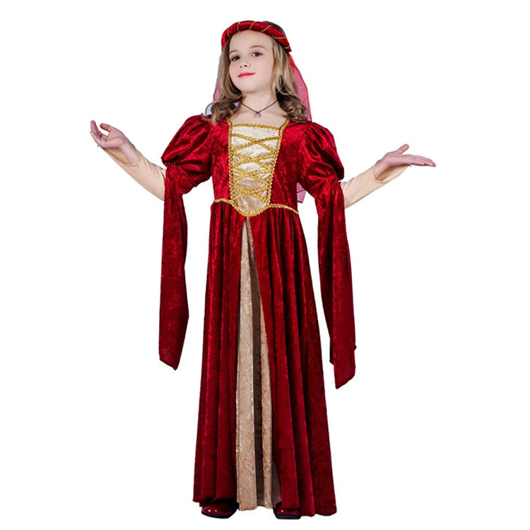 Medieval Princess Dress for Girls