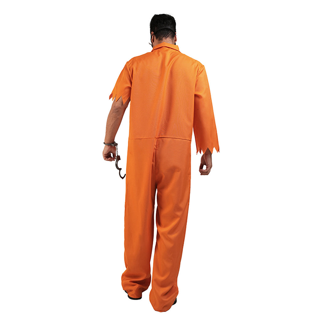 Prisoner Halloween Costume, Mens