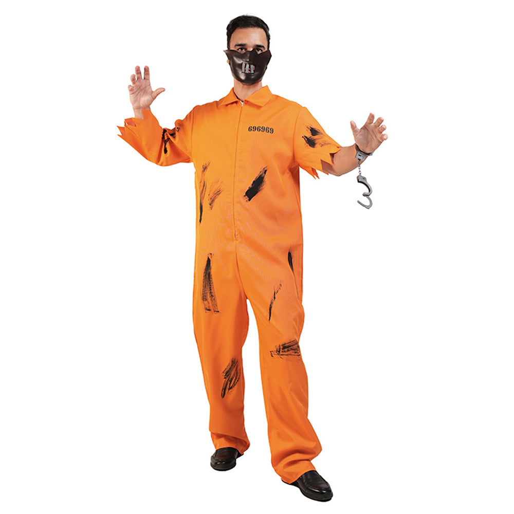 Prisoner Halloween Costume, Mens