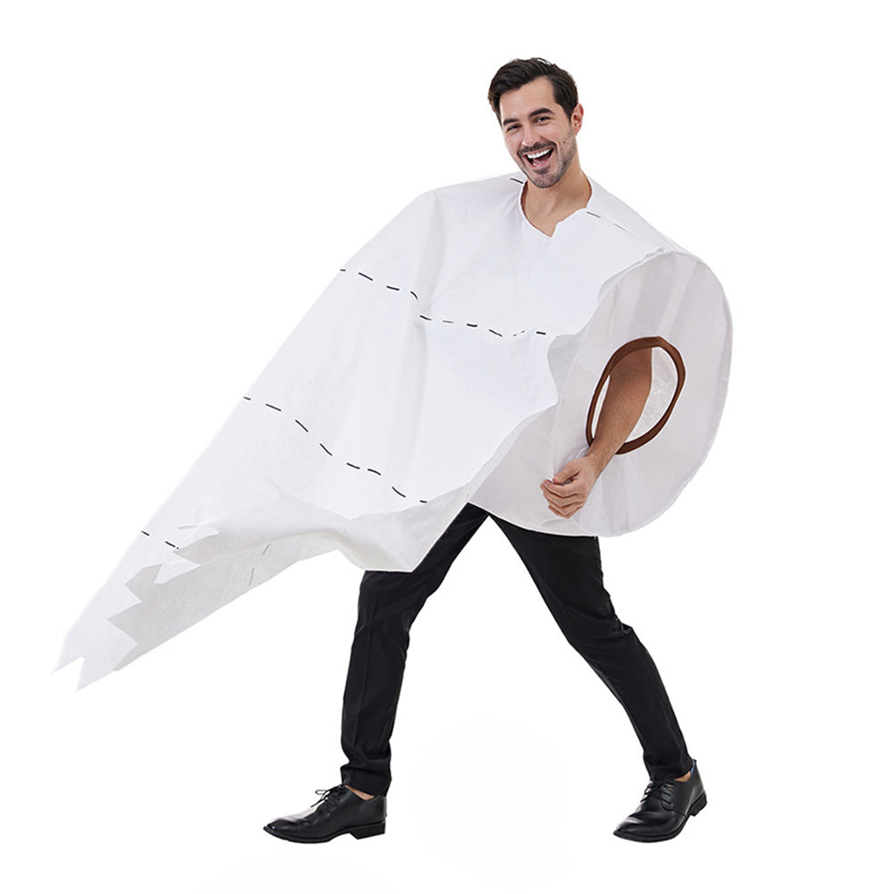 Unisex Toilet Paper Costume