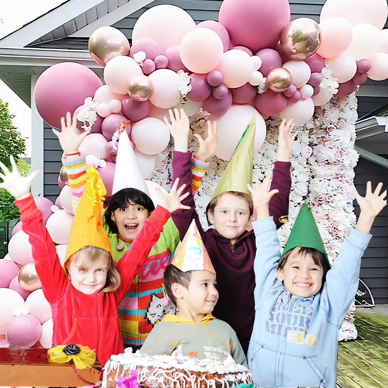 Macaron Pink Balloon Arch