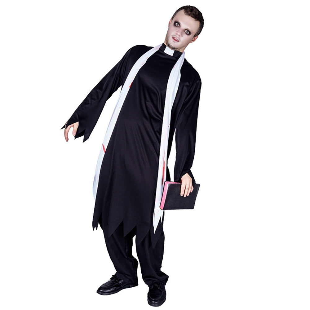 Men's Zombie Priest Costume