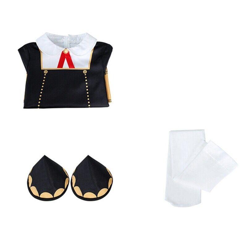 Anime SPY×FAMILY Anya Forger Golden Dress Cosplay