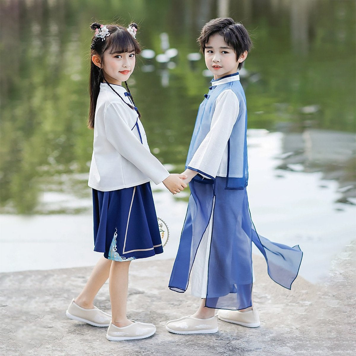 Boys Chinese Outfit Traditional Clothing
