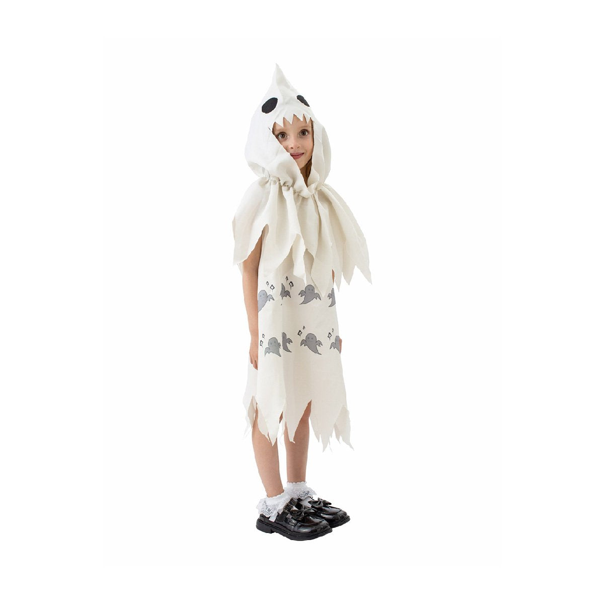 Kids Ghost Cloak Two-Piece Costume Set