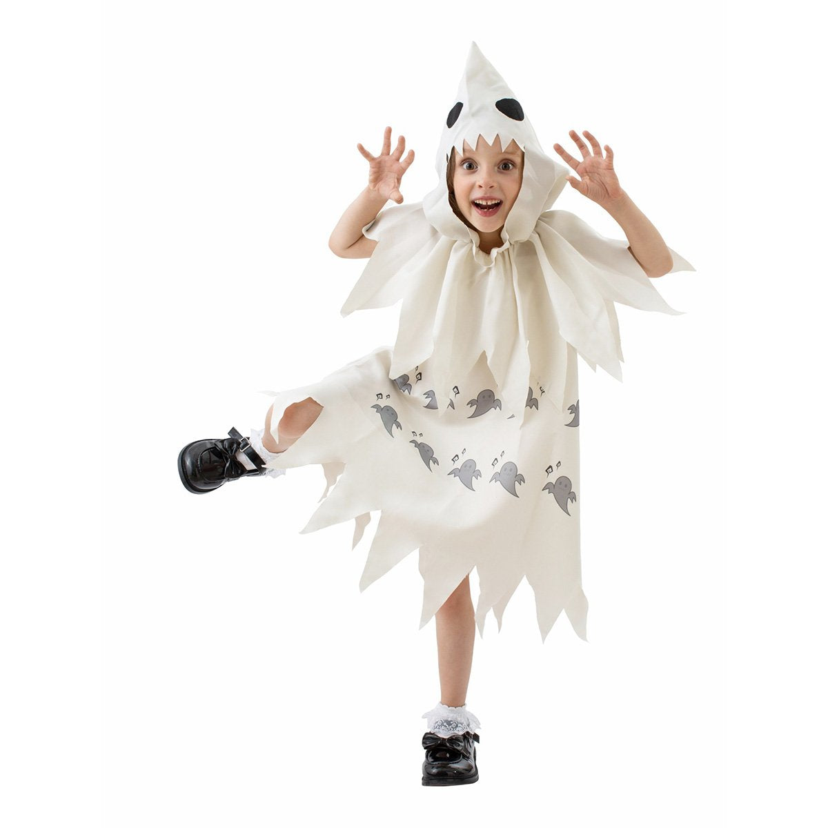 Kids Ghost Cloak Two-Piece Costume Set