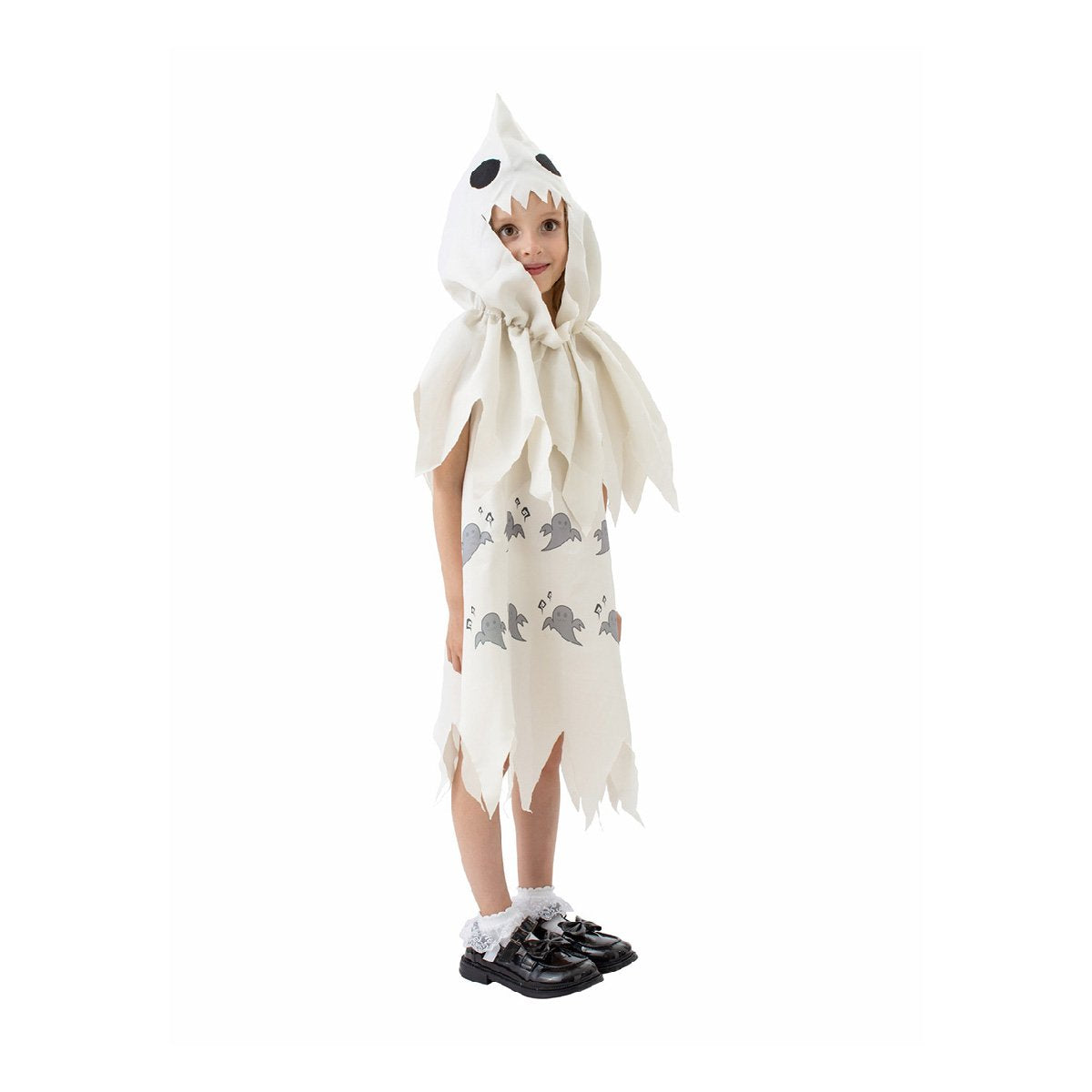 Kids Ghost Cloak Two-Piece Costume Set