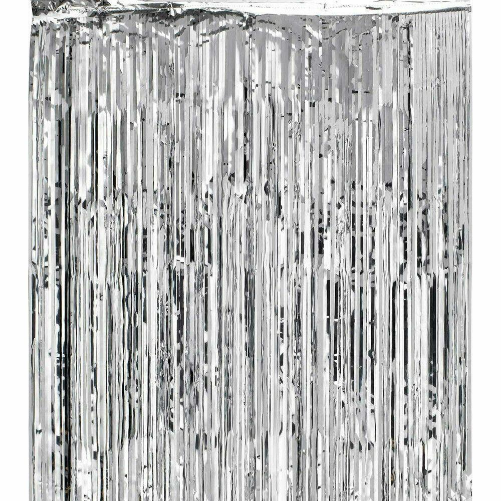 Party Decoration Birthday Metallic Tinsel Foil Curtain