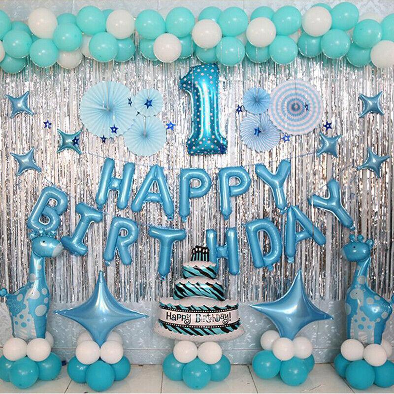 Party Decoration Birthday Metallic Tinsel Foil Curtain