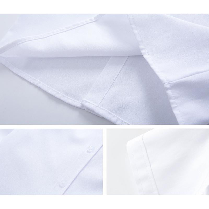 Classic White Summer Shirts for Kids - Perfect School Uniform