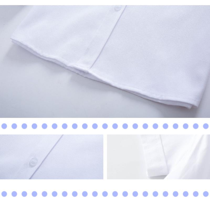 Classic White Summer Shirts for Kids - Perfect School Uniform