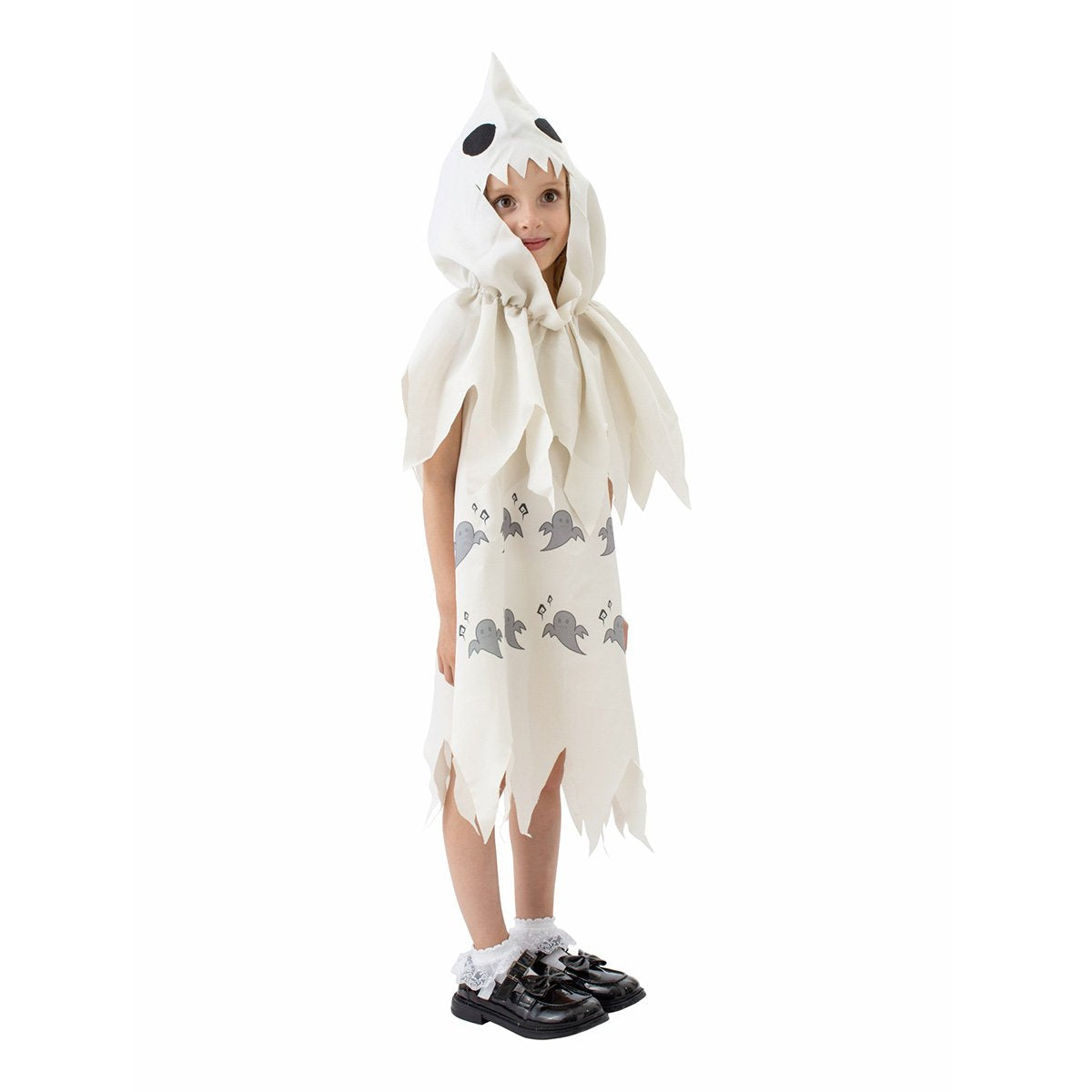 Kids Ghost Cloak Two-Piece Costume Set