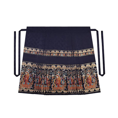Song Dynasty Embroidered Horse Skirt & Shirt