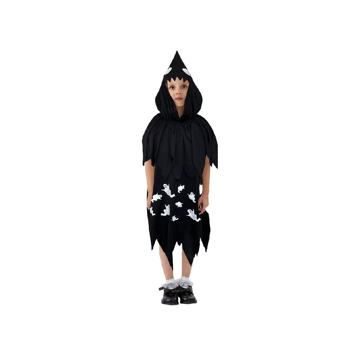 Kids Ghost Cloak Two-Piece Costume Set