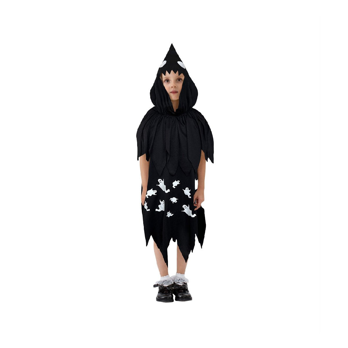 Kids Ghost Cloak Two-Piece Costume Set