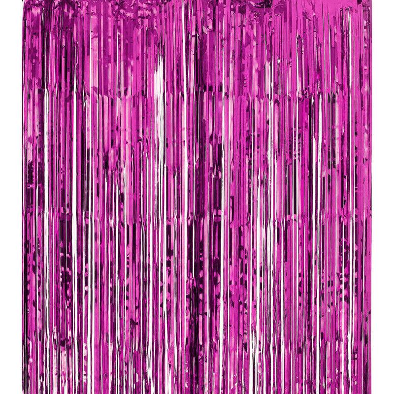 Party Decoration Birthday Metallic Tinsel Foil Curtain