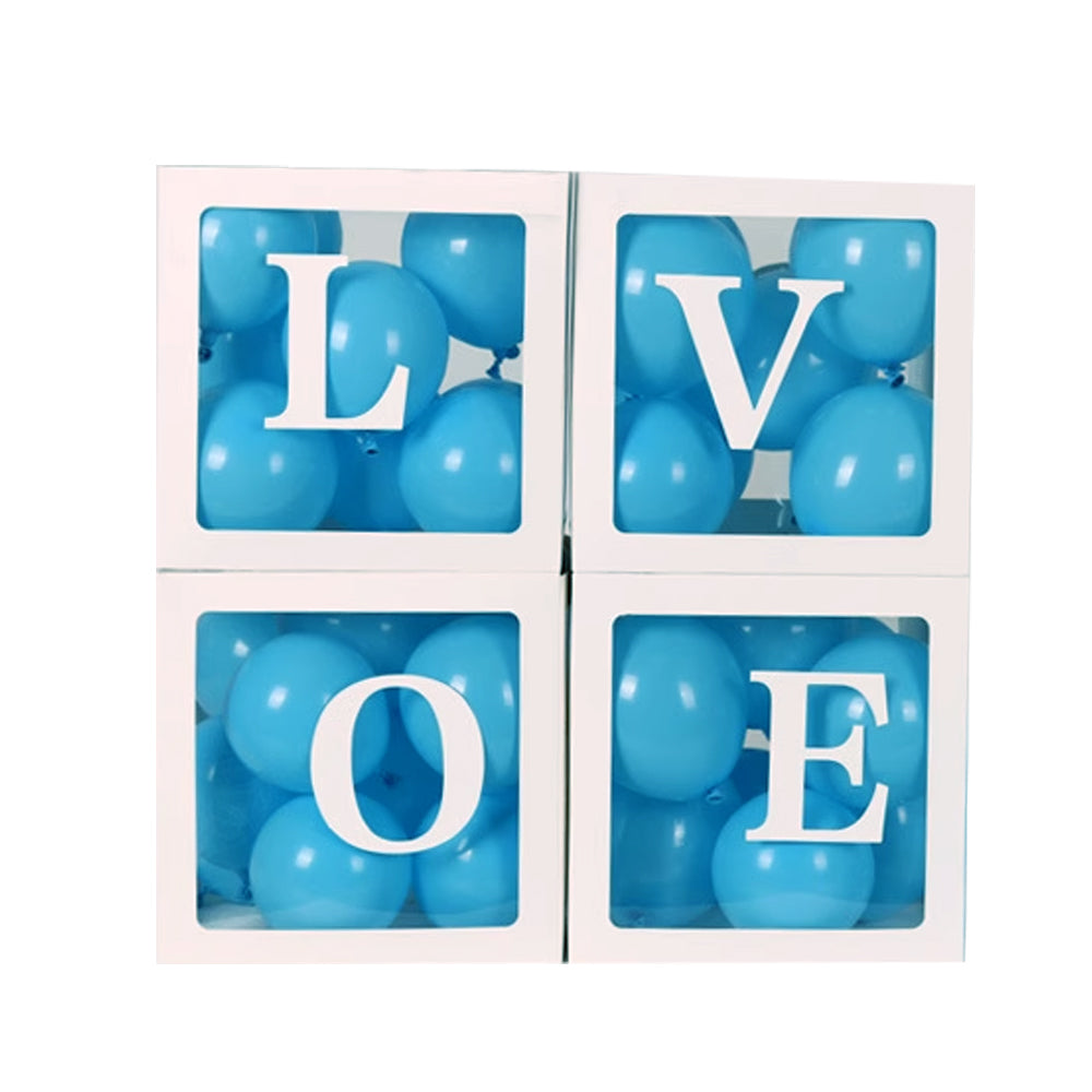 Baby Shower Decoration Transparent Balloon Box