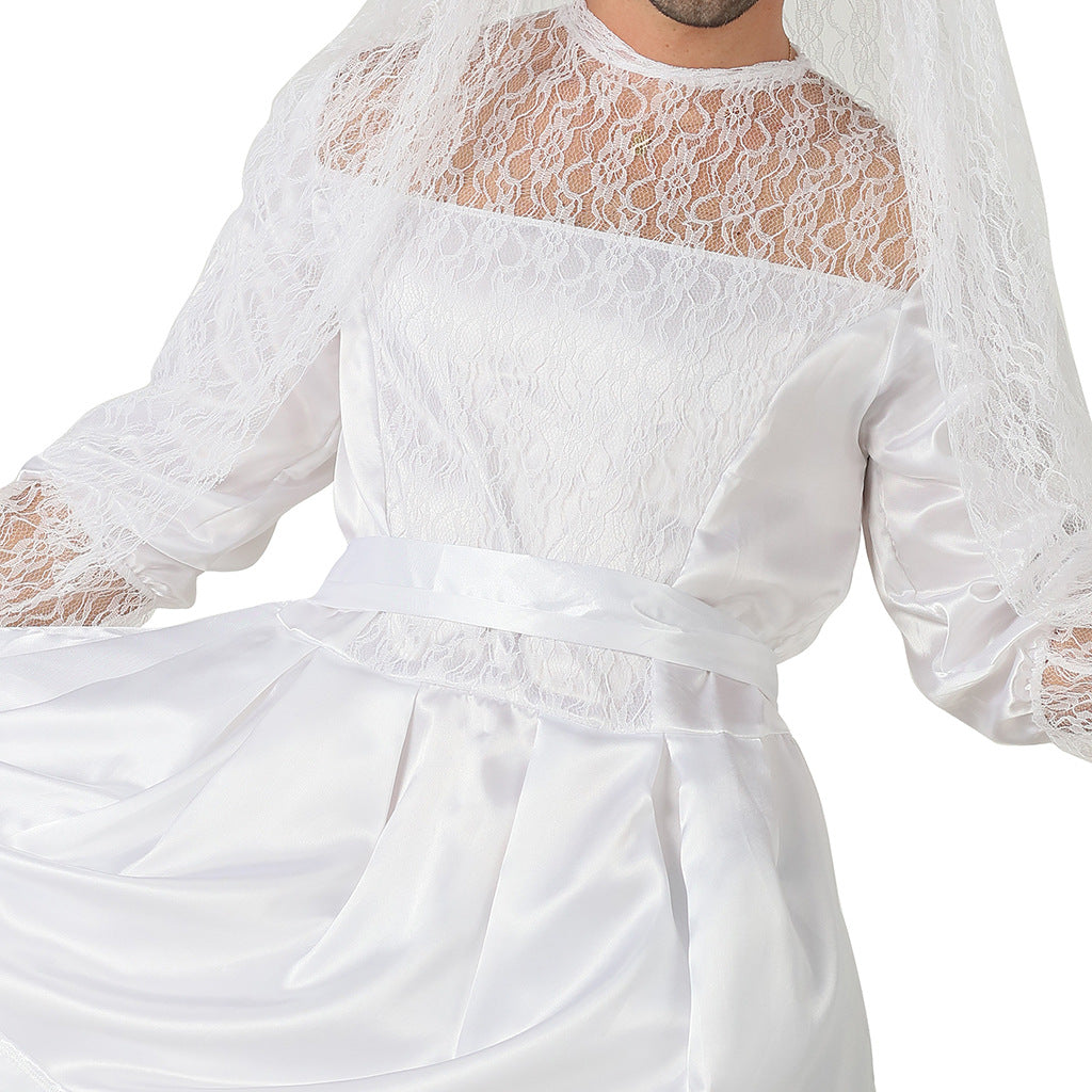 Funny Mens costumes Wedding Dress
