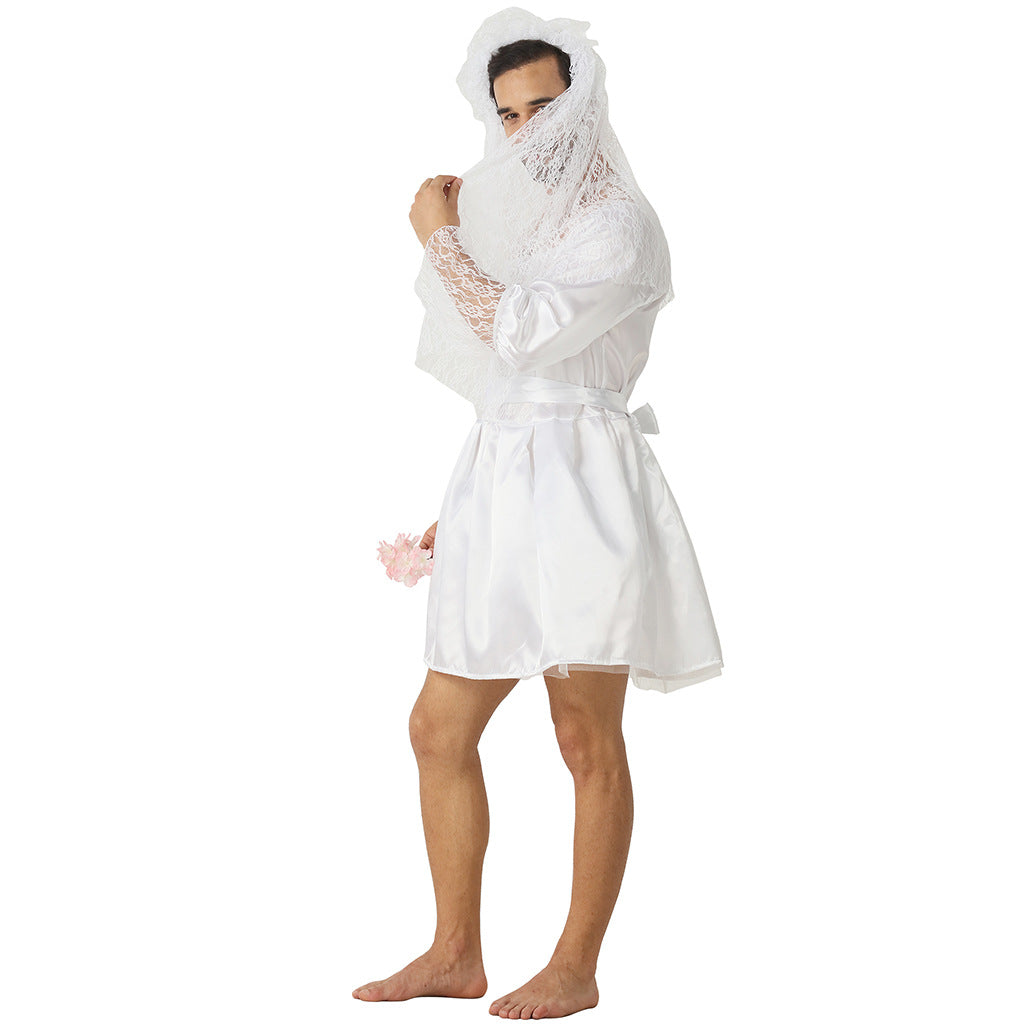 Funny Mens costumes Wedding Dress
