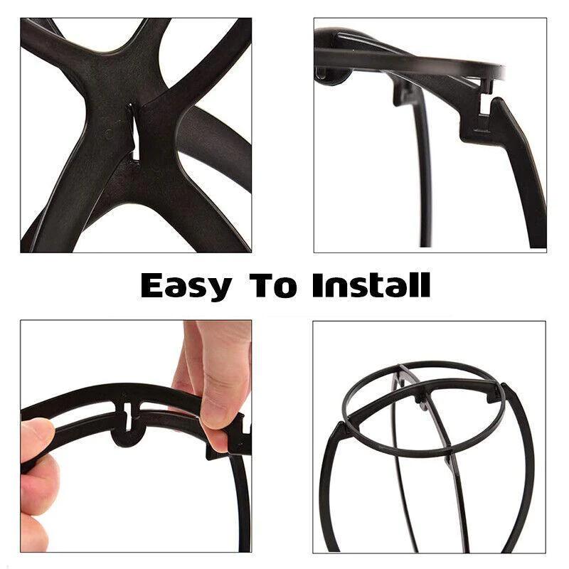 Wig Stand Portable Design