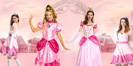 Embrace the Magic of the Mushroom Kingdom: Peach Princess Cosplay Costumes