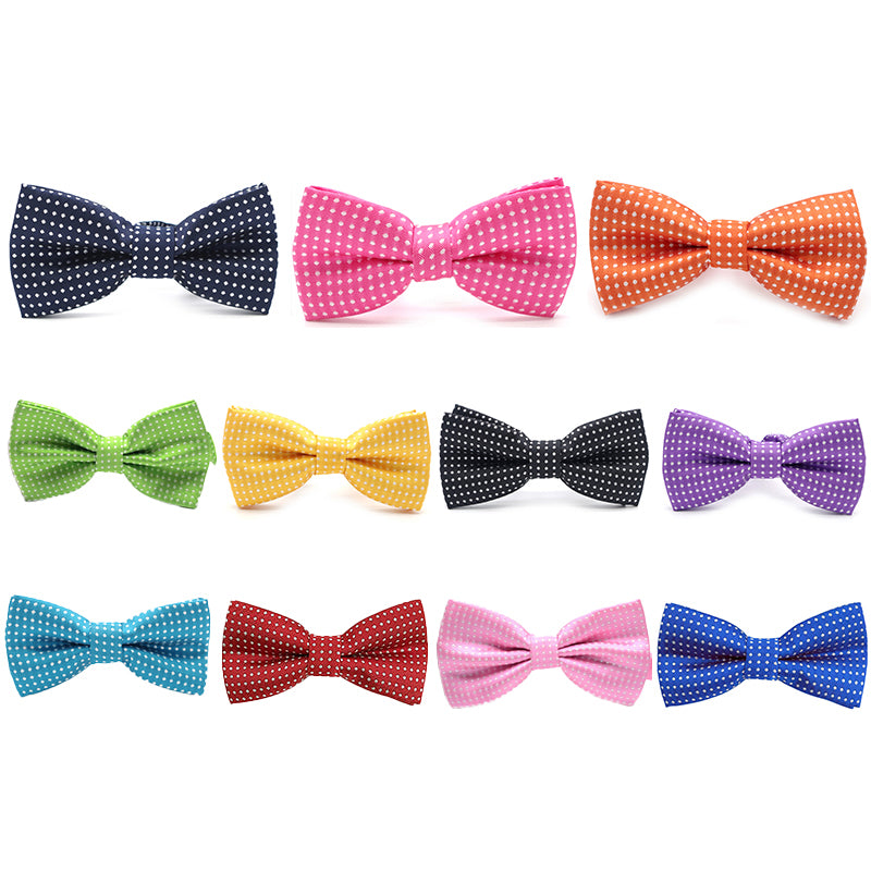 Kids Polka Dot Bow Ties