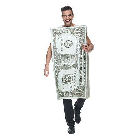 100 Dollar Bill Money Costume