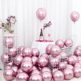 50x Thick 10"25cm Chrome Metallic Balloon Helium Birthday Wedding Party Balloons - Aimall