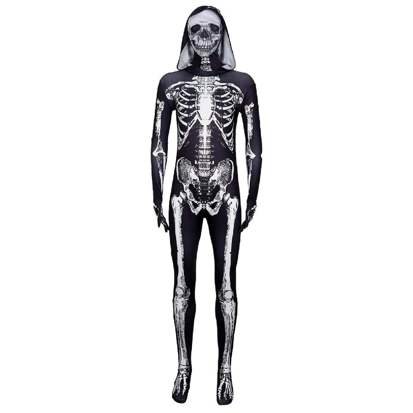 Halloween Cosplay Skeleton Skeleton Jumpsuit