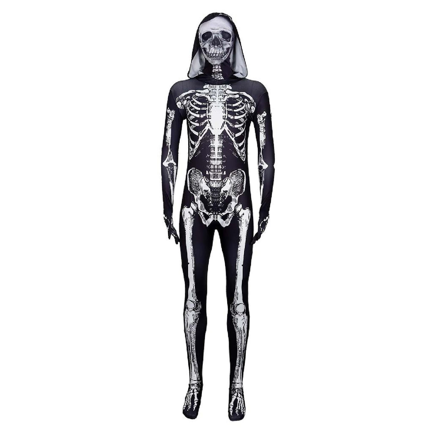 Halloween Cosplay Skeleton Skeleton Jumpsuit