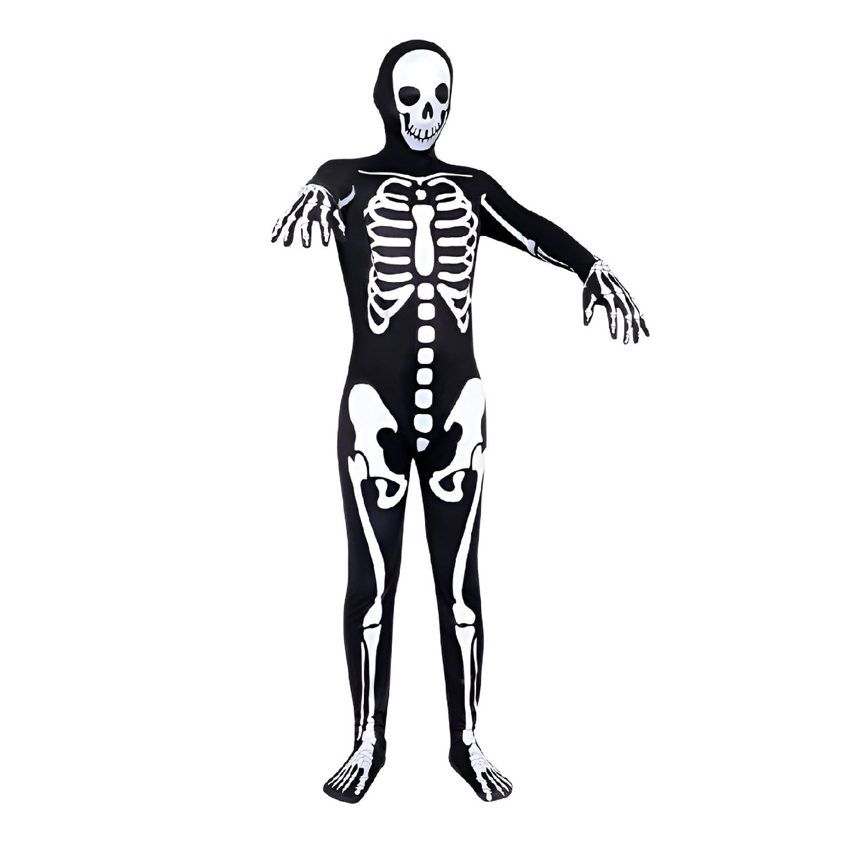 Halloween Cosplay Skeleton Skeleton Jumpsuit