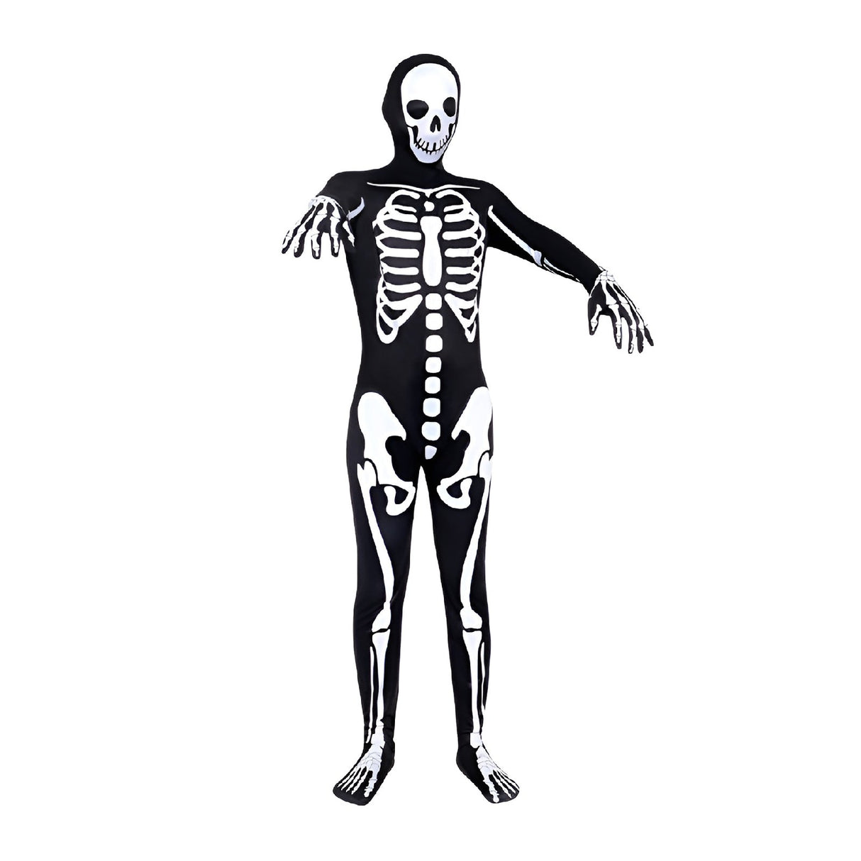 Halloween Cosplay Skeleton Skeleton Jumpsuit