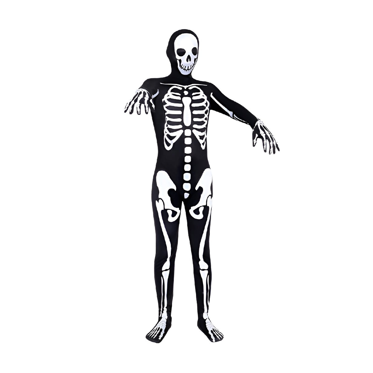 Halloween Cosplay Skeleton Skeleton Jumpsuit