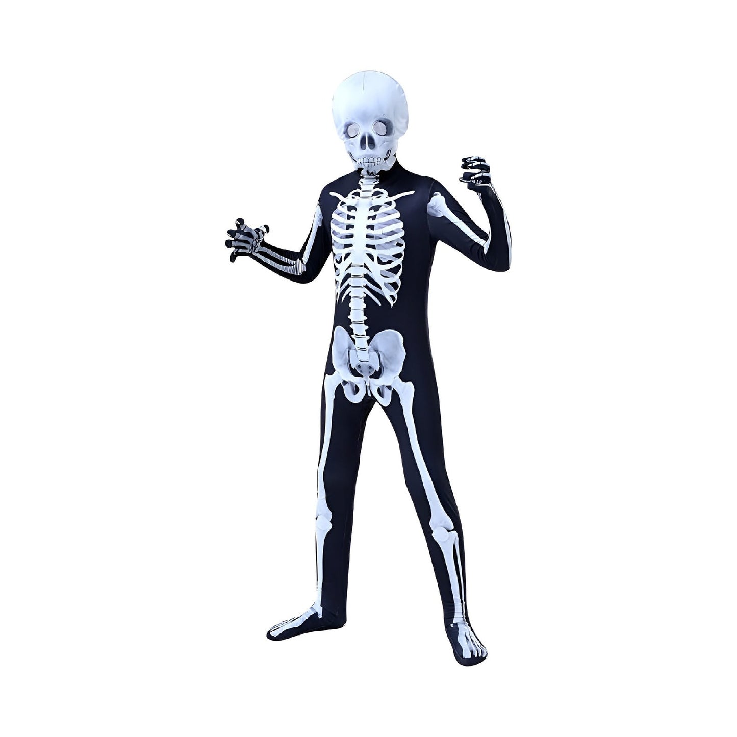 Halloween Cosplay Skeleton Skeleton Jumpsuit