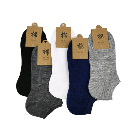 Artisanal Cotton Blend Crew Socks