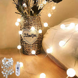 USB Bulb Ball Fairy String Strips Lights Home Garden Lamp Halloween Xmas Party - Aimall