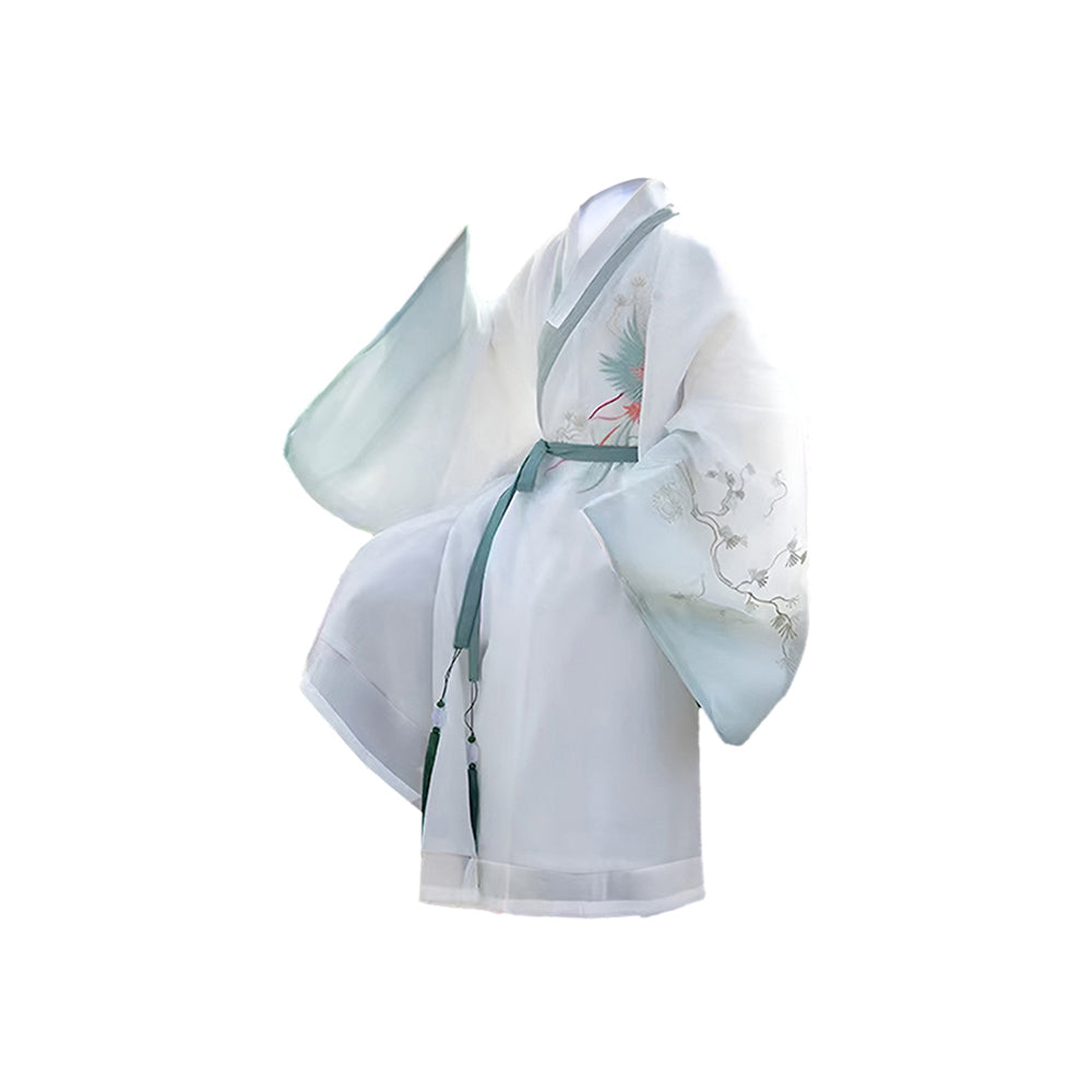 Children's Hanfu - traditional cultural clothing with scholarly motifs