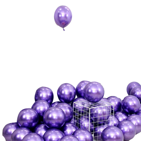 Pearlized Metallic Balloons