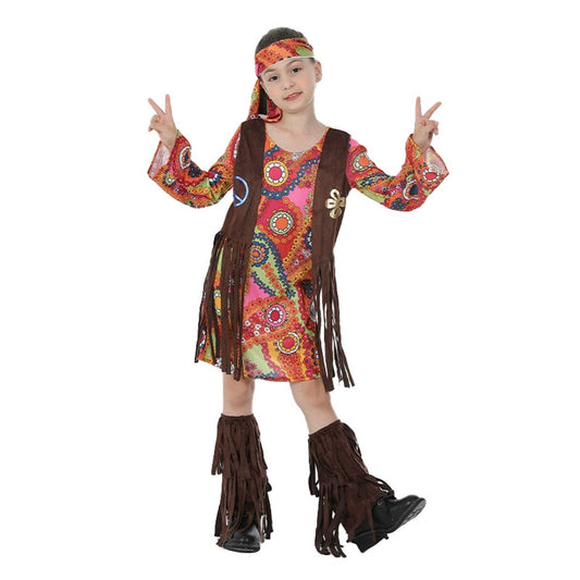 60's Hippie Costume for Girls