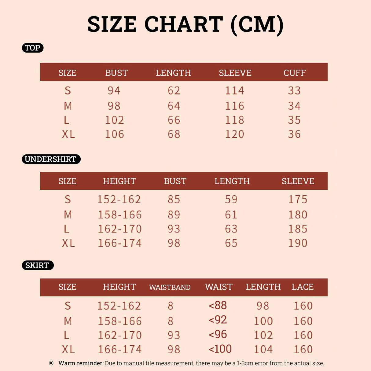 Size Guide