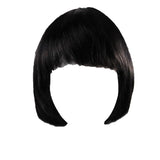 Womens Short Straight BOB Sleek Hair with bang Synthetic Cosplay Wig Wigs Party - Aimall